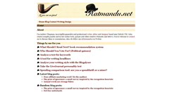 Desktop Screenshot of hatmandu.net